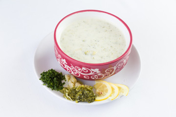 Broccoli Soup in Mediterranean Levantine  Cuisine