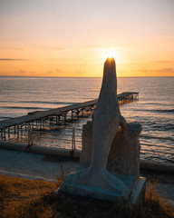 Morning routin: kissing the sun