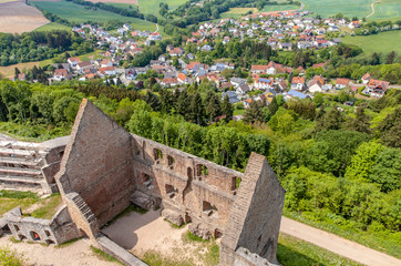 Michaelsburg  on the Remigiusberg rhineland palatinate Germany