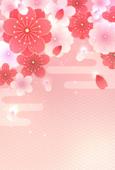 桜の背景画像