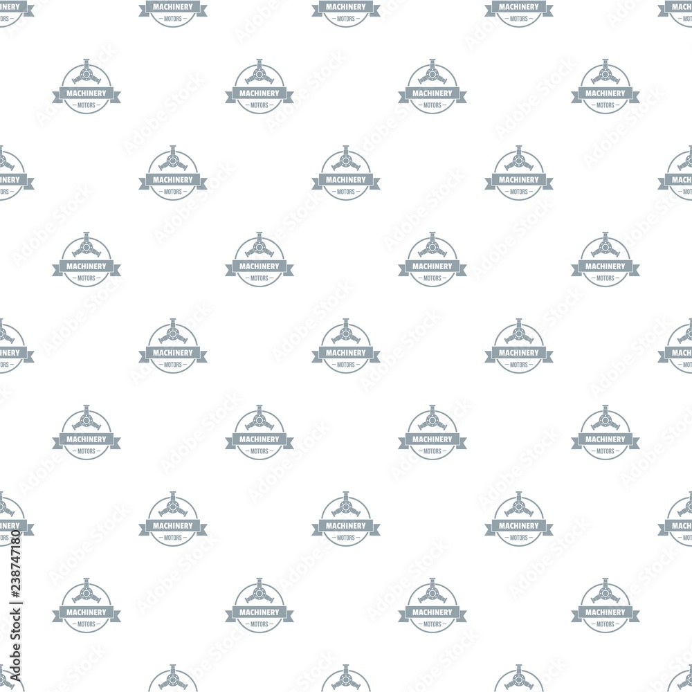 Poster motor machinery pattern vector seamless repeat for any web design