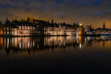 The Hague city, Netherlands night photography
