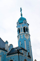 Fototapeta na wymiar Blue church of St. Elisabeth, Bratislava