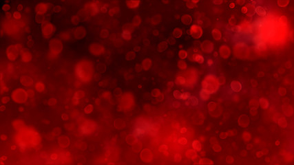 red blood cells bubble air particle in the water, biology and virus concept