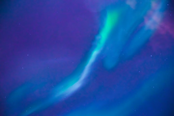 Fototapeta premium abstract bright background blue green purple northern lights stars&nbsp;