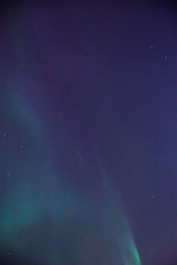 Obraz na płótnie Canvas abstract bright background blue green purple northern lights stars 