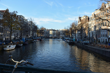 canal in amsterdam