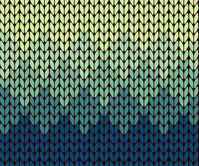 Seamless gradient knitting pattern - 238753159