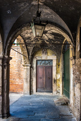 Fototapeta na wymiar old wooden door