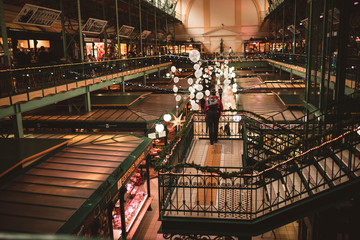 christmas market in Budapest