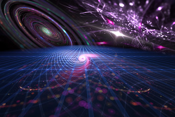 abstract festive universe, modern festive cosmos