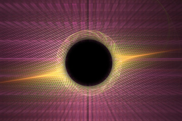 wormhole in the information space, information leakage