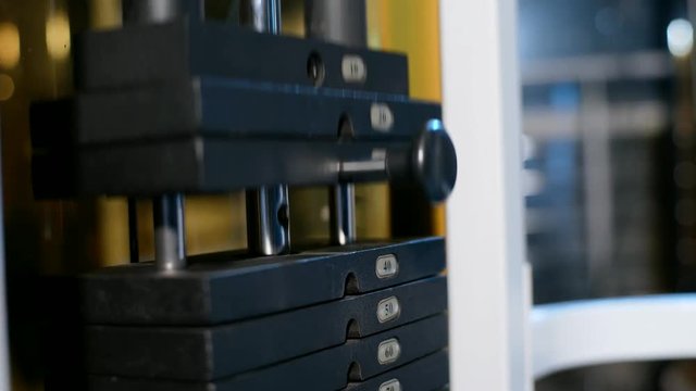 movement of pancakes on a power simulator.