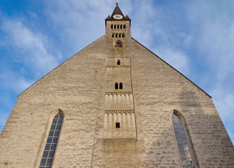 Die Stadtpfarrkirche von Laufen in Bayern / Deutschland