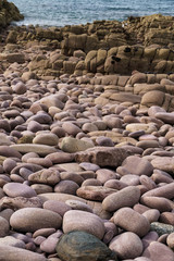 stones on the beach