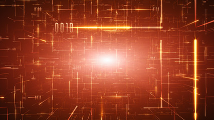 Digital Connectivity, Artificial Intelligence And Big Data Storage Concept