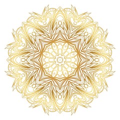 Ornamental round lace. Sacred oriental mandala. color floral ornament. Modern Decorative vector illustraation