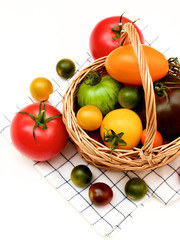 Fresh Colorful Tomatoes