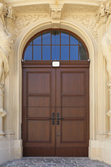 Wooden Arch Door