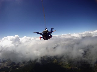 Fototapeta na wymiar Skydiving Parachute