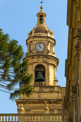Sculptures and architecture of Catania Sicily
