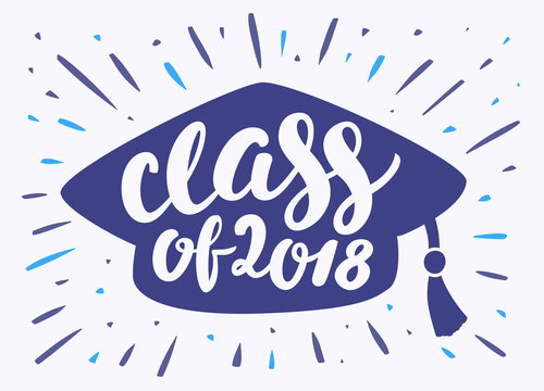 Class of 2018. Graduation banner.