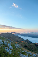 Obraz premium montagna natura trekking