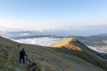 montagna natura trekking