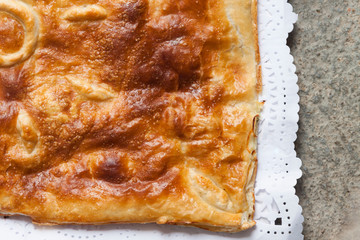 Empanada galega- tuna pie, traditional spanish food