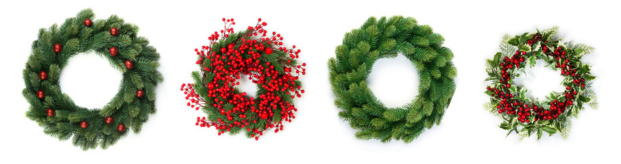 Christmas wreath - Powered by Adobe