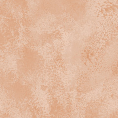 Orange watercolor texture with abstract washes and brush strokes on the white paper background.
