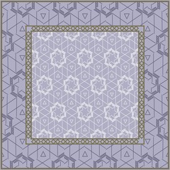 Obraz premium Geometric . Vector illustration. design for printing, presentation, textile industry.