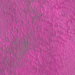 Pink acrylic ink paper textures on white background. Chaotic stylish abstract organic design.
