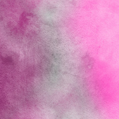 Pink watercolor and acrylic paper textures on white background. Chaotic stylish abstract organic design.