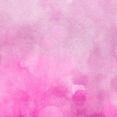 Pink watercolor and acrylic paper textures on white background. Chaotic stylish abstract organic design.