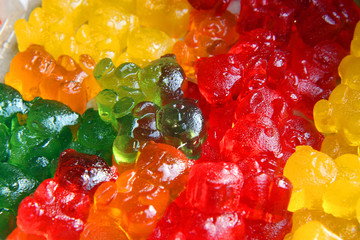 Jelly Bears Gummy. Jelly candies