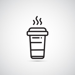 Coffee cup icon