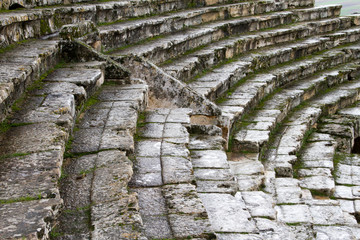 Antiche rovine di Hierapolis (Turchia)