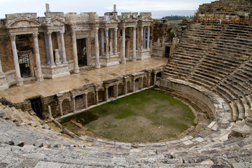 Antiche rovine di Hierapolis (Turchia)