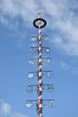 Maibaum in Weißenstadt am See