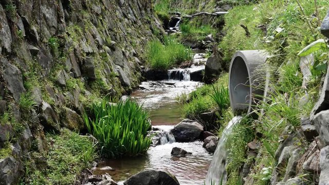 天国に一番近い里 春の小川
