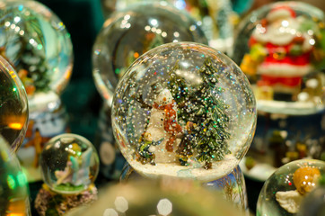 Snow-ball Toy Glass Ball