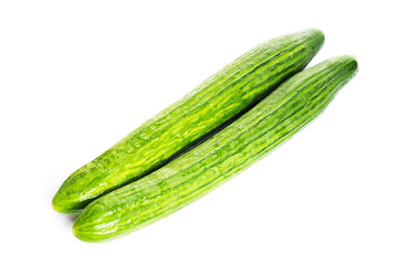 beautiful long cucumbers