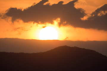 atardecer