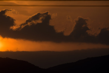 atardecer