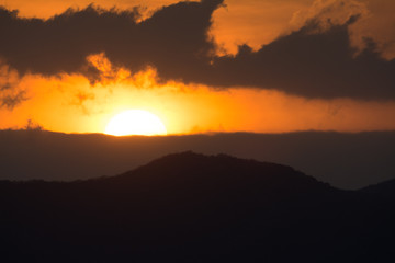 atardecer