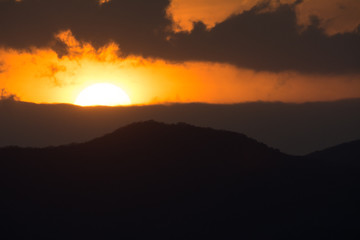 atardecer