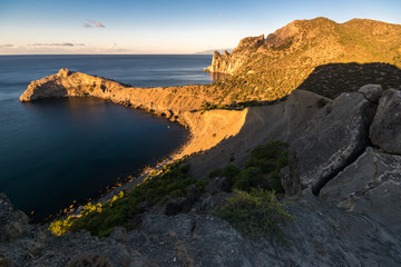 Morning view of Cape Kapchik