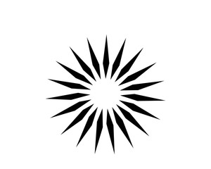 Obraz premium Vector Icon Logo Template Sun light design