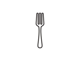 Fork icon vector